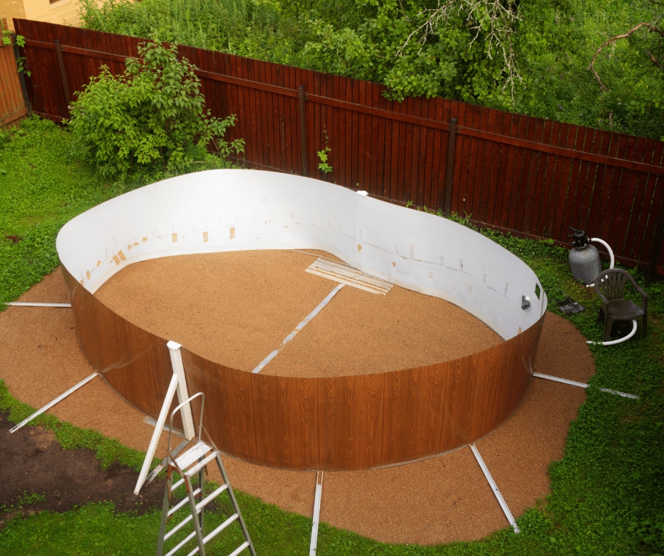 ABOVE GROUND POOL CONSTRUCTION